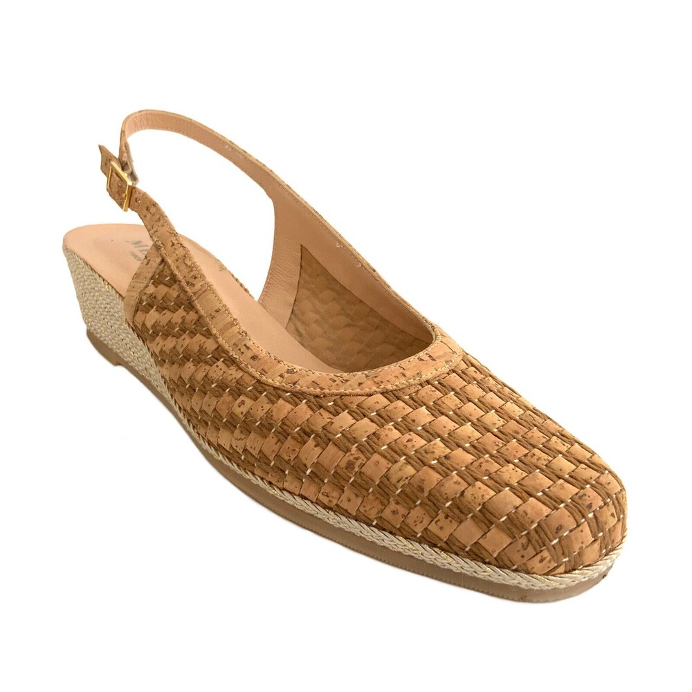 Sesto Meucci Mavel Wedge Sling-Back Espadrille 7.5